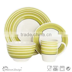 New Design Hand Painting Stoneware Dinner Set for Home Use Daily Use Handpainted Dinner Set thumbnail-4