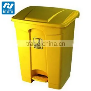 Hospital Plastic HDPE Waste Bin Trash Can thumbnail-1