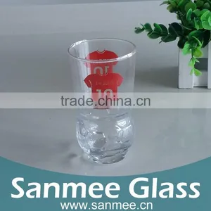 190ml Football Shaped Original Design Soda Drinks Glasses thumbnail-1