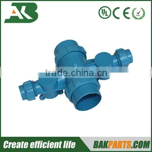 New Garden Hose 4 Way Tap Connector Adapter With Shut Offs thumbnail-3