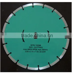 Segmented Diamond Blade for Dry Cutting thumbnail-2