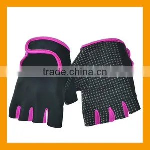 Womens Half Finger Fitness Gym Weight Exercise Gloves thumbnail-1