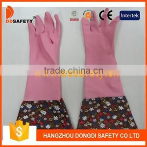 DDSAFETY Fashion Design Latex Household Gloves thumbnail-1