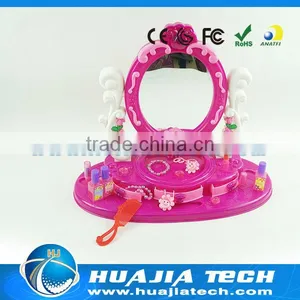 2014 Children Play Toy Entertainment Dressing Table Models Set Toy With Music&Light Play Toy Entertainment thumbnail-1