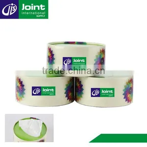 Custom Car Tissue Cup Car Tissue Box Holder Package Cylinder White Tissue Paper Tissue Box Holder For Car thumbnail-1