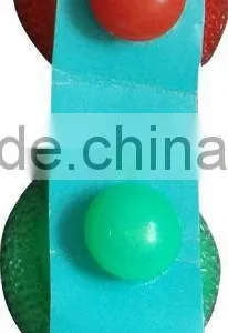 Kitchen Scrubber Ball With Plastic Handle thumbnail-1