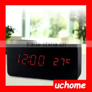 UCHOME 2018 Hot Selling Made in China Manufacturer Wooden Clock thumbnail-1