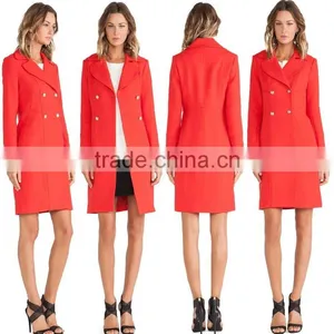 Women Winter Coats UK European Fashion Ladies Long Coats Manufacture thumbnail-1