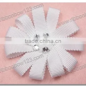 Grosgrain Ribbon Bows Flower as the Shoe Attachment, thumbnail-1