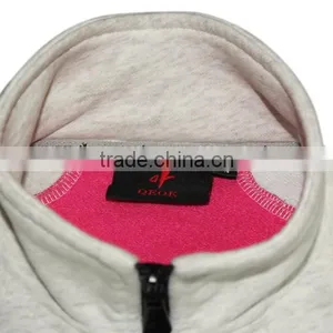Designs Zipper Jacket Sweatshirt Without Hood thumbnail-4