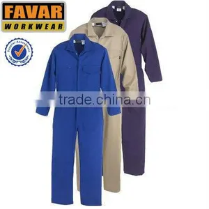 Man Cotton Safety Flame Retardant Factory Coverall thumbnail-1