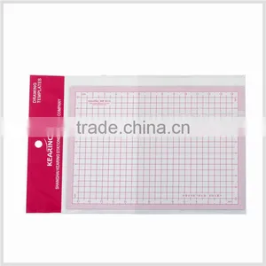 Kearing Chinese Manufacture OEM Customized Plastic Fashion Design Rulers # 8010 thumbnail-1