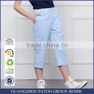 Custom School Student Boys' and Girls' Trousers 2017 Summer New England Children's Navigation Wind Pants Cropped Trousers thumbnail-1