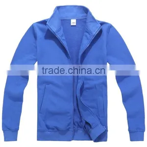 In-stock Zipper-up Warm Elastic Knitting Pattern Hoodie thumbnail-1