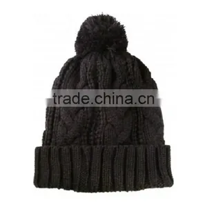 Wholesale Newest Real Fur Pom Beanie Hat thumbnail-3