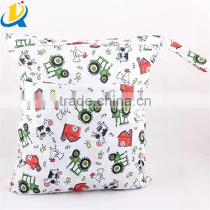 Hot Selling Popular Foldable Waterproof Cute Colorful Custom Diaper Bag thumbnail-4