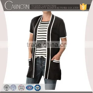 Ladies Cardigan Cashmere Handmade Knitting Cardigan thumbnail-1