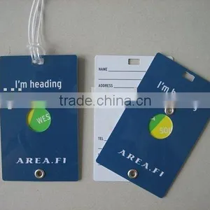 Plastic Promotional Luggage Tag thumbnail-1