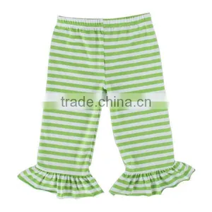 New Design Baby Cotton Stripe Petti Pants Wholesale Children's Boutique Capris thumbnail-3