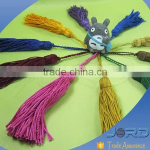 Fast Delivery High Quality Colorful Silk Tassel for Fringe Tassel Trim Decorative thumbnail-1
