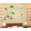 Cool Wall Flower Stickers G150, Decal Wall Stickers /Wall Sticker Art /Design Wall Sticker thumbnail-1