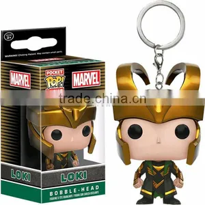 New Arival Pocket POP Keychain Marvel Loki, Marvel Mini PVC Figure Doll, POP Figure Toys thumbnail-1