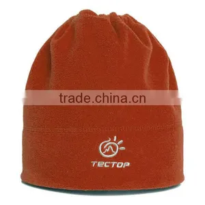 Double Layers Two Colors Polar Fleece With Brand Logo Snood Neck Warmer thumbnail-5