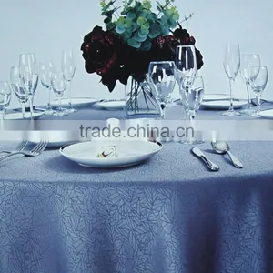 Factory Wholesale Hotel Restaurant Banquet Party Table Linens White Tablecloth Wedding Round Table Cloths for Sale thumbnail-4