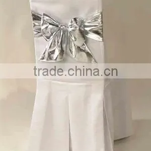 Hotel Chair Cover,White Chair Cover,Polyester Chair Cover For 2009 Style (SDF-CC005) thumbnail-1