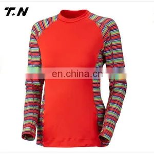 Custom Sublimated Sexy Women Rash Guard Rashguard Mma thumbnail-4