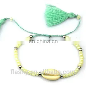New Fashion Friendship Wrist Band Braided Macrame Cotton Bracelet thumbnail-6