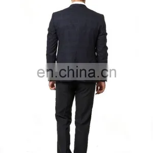 Wholesale Slim Fit 2 Button Men Suit (3 Pieces) thumbnail-4