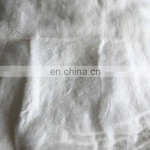 Factory Wholesale Thick and Soft Real Rabbit Fur Fabric thumbnail-2