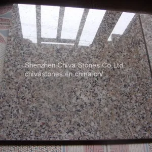 Fujian G636 Pink Cherry Peach Red Granite Cheap Pink Granite Paving Stone Cubes Kerb Stone thumbnail-1