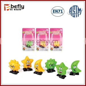 Novelty Plastic Star Sun Moon Wind up Toys Cheap thumbnail-1