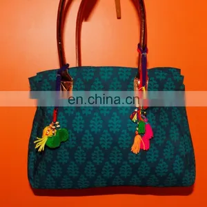 Royal Indian Traditional Design Handmade Cotton Bag thumbnail-1