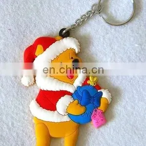Cool Style New Design Oem Custom 3D Rubber Keychain thumbnail-6