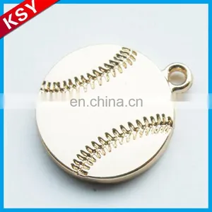 Fashionable Design Competitive Price 3D Clothing Round Logo Label Metal Hole Hang Tag thumbnail-6