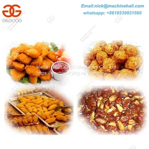 Continuous Fryer Equipment/Automatic Fried Potato Chips French Machine /Easy Operate Continuous Machine With Snacks thumbnail-4