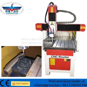 China Supplier 6090 Advertising CNC Router Engraving Machine With 3D Rotary thumbnail-3