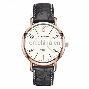 Yiwu Wholesale Factory Watch Leather Brand Watch thumbnail-5