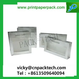 Custom Eco-Friendly Cardboard Food Packing Boxes Kids Favor Chocolate Paper Box With PVC Window thumbnail-3