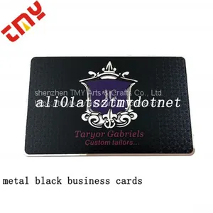 Cheap Nfc Metal Name Business Card Black,Golden Metal Visiting Business Cards thumbnail-3