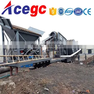 Big Capacity 100-300tph Mobile/movable/portable Sand Washing Plant thumbnail-6