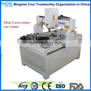 6090 4 Axis Cnc Router Engraving Machine Rotary thumbnail-1
