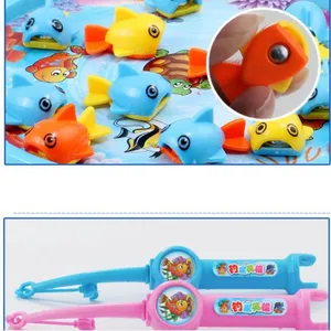 2020 New Arrival Fishing Toys Child Music Playing House USB Electronic Fishing Platform Spin Magnetis For Chlidren Kids thumbnail-5