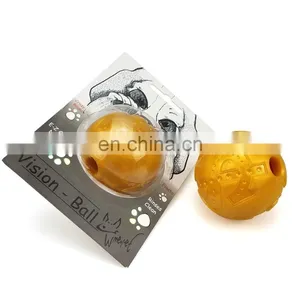 Wholesale Golden Color Ball Snacks Leakage Dog Toy Ball thumbnail-6