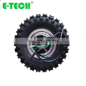 13 Inch High Torque 36V 48V Electric Scooter Motor With Tyre thumbnail-1