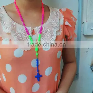 2013 Chunky Fashion Heart-shaped Silicone Necklaces thumbnail-1