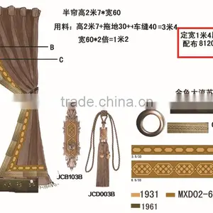New Chinese Style--copper+coffee,tassel for Curtain,,wholesale Tassels,tassel and Fringe thumbnail-5